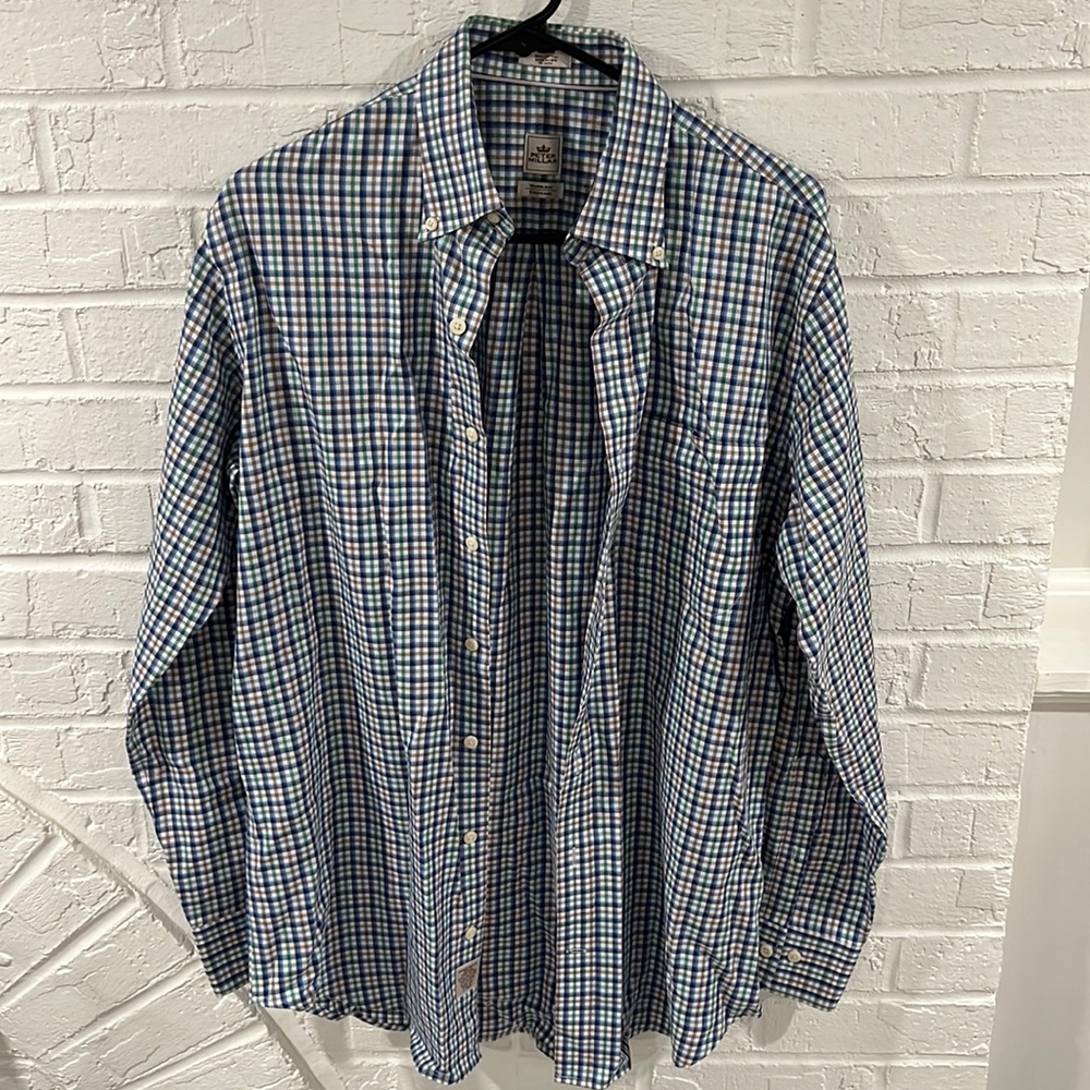 Peter Millar Dress Shirt Button Down size Medium